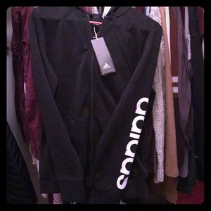 Black adidas hoodie